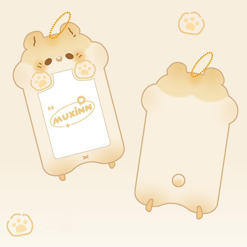 Binder Photocards Holder Mobile Phone Shape Acrylic Photo Frame Supplies Poca Holder Idol Picture Protector Stationery Supplies