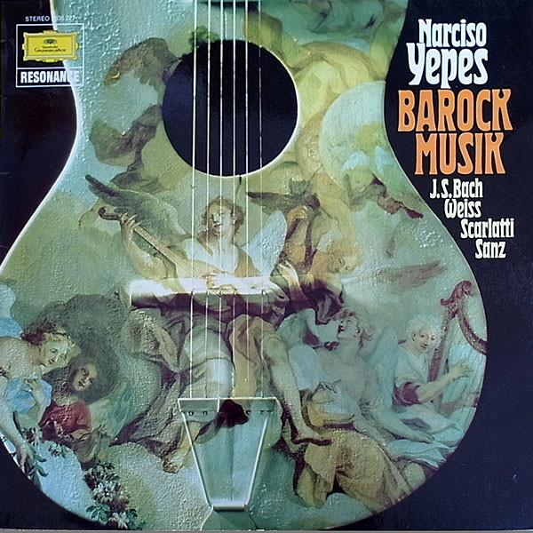 

LP Record NARCISO YEPES - J.S.Bach, Weiss, Scarlatti, Sanz – 2535227 DEUTSCHE GRAMMO 1981 Germany Classical Used