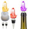 Wine Bottle Stopper Silicone Molds Crystals Gem Shape Resin Epoxy Molds with Wine Stoppers for DIY Casting Crafts Making