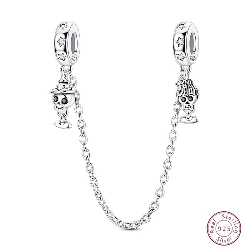 Halloween Anhänger Kupfer Pokerkarte Anhänger Perlen Schwarz Pik 10-A Royal Flush Rot Herz 10-A Anhänger für Armband Damenschmuck