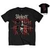 Slipknot Men's The Gray Chapter Star Short Sleeve T-Shirt, Black, Small