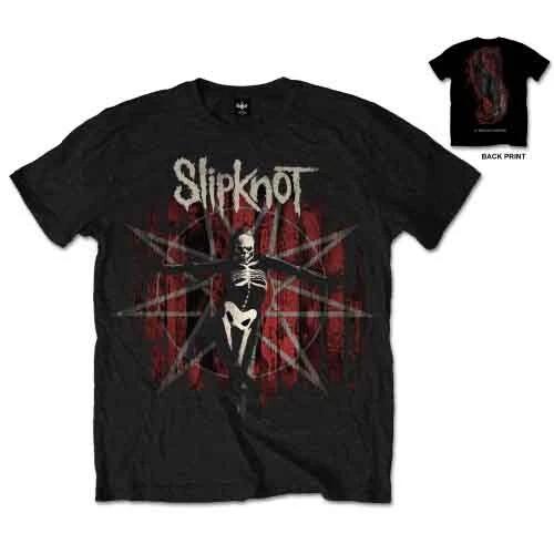 Slipknot Men s The Gray Chapter Star Short Sleeve T-Shirt, Black, Small M