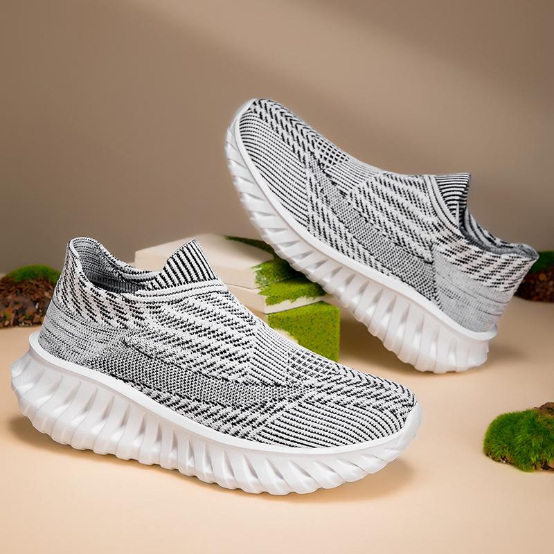 Shoes Men 2025 New Trend Men's Sneakers Breathable Fashion Running Shoes Unisex Socks Shoes Man Light Casual Sports Designer
