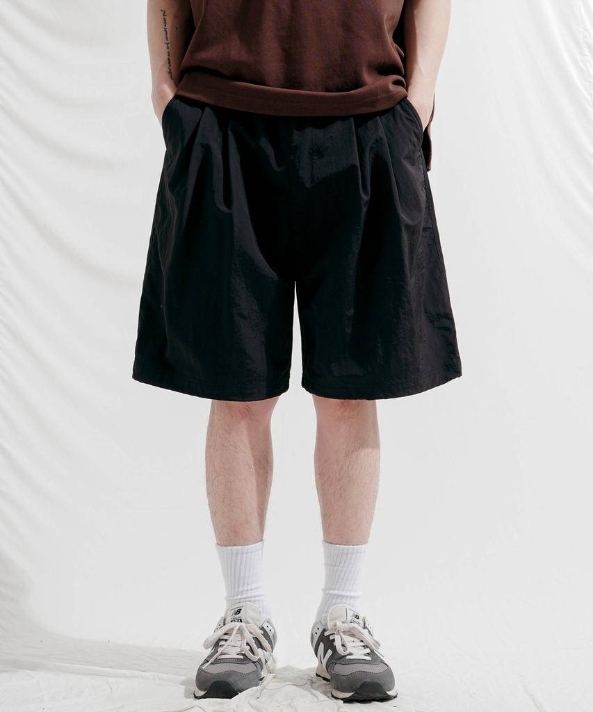 JEMUT Easy Summer Nylon Half Pants Black Oysp2566