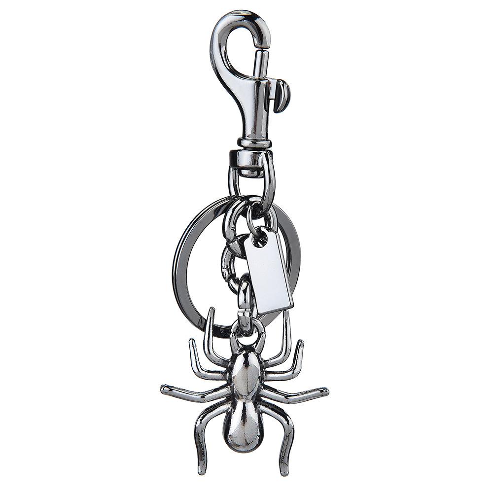 New Creative Spider Pendant Keychain - Metal Pendant for Unique Accessories with A Retro Style
