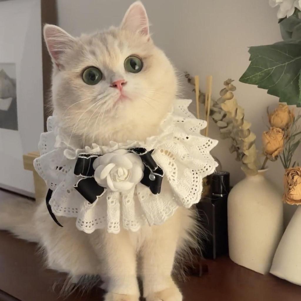 Cat & Dog Bow Tie Scarf - Cute Pet Neck Bib & Ornament