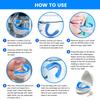 Anti-Snoring Mouthpiece Anti-Snoring Device Night Time Teeth Mouthguard Adjustable Sleeping Mouth Guard for Bruxism Stop Snoring