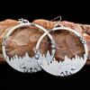 Indian Tribal Personality Dangle Drop Earrings Resin Stone Boho Ethnic Vintage Hanging   For Women Jewelry