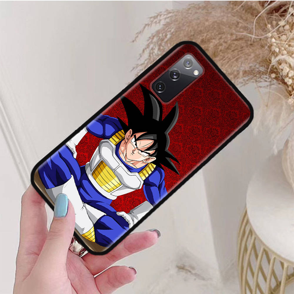 Black Case for Xiaomi Poco X6 X4 M5 M6 F5 F6 C65 C55 C50 C51 C40 Pro Redmi 14C A3X 13C 12C 11T 10A 9C Note 7 6 8A Plus W-58 Dragon Ball