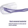 Adjustable Cat Muzzle Mask Breathable Clear Kitten Mouth Cover Hollow-Carved Design Anti-bite Pet Grooming Mask Prevent Biting