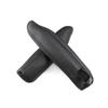 2x Black Seat Armrest Handle Leather Cover Trim For Land Rover Discovery 3 4 LR3