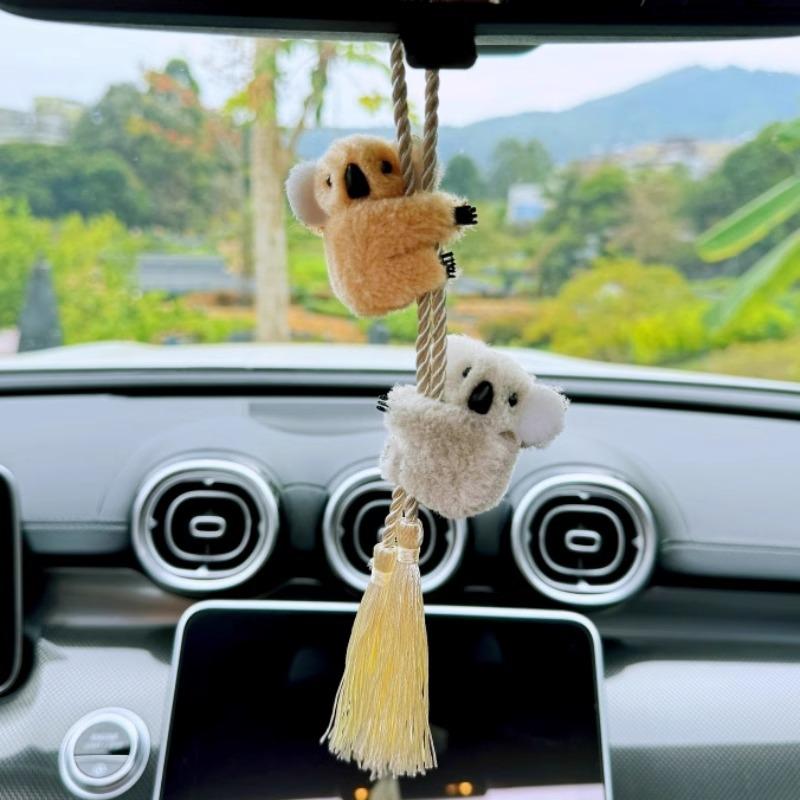 Creative and Cute Koala Car Pendant, Car Pendant, High-end Car Rearview Mirror Jewelry, Car Pendant
