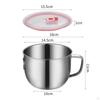 Stainless Steel Ramen Food Container, Rustproof, Noodle Pot, Cooker for Household College