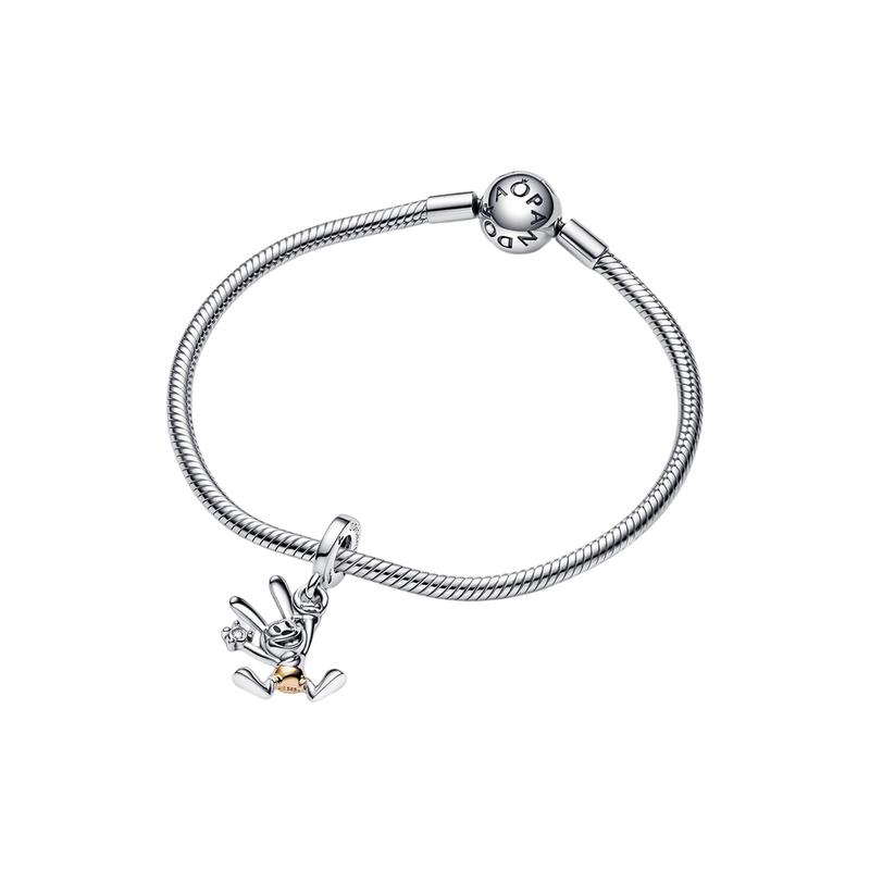 Pandora Disney Centenary Legend Series Mickey Mouse Pattern Stylish and Simple Necklace/Pendant Women s Silver 792519C01 серебряный
