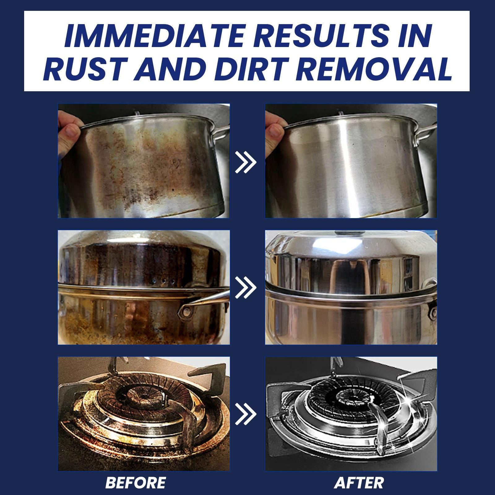 Чистый воск из нержавеющей стали;Очиститель горшков;Очиститель посуды из нержавеющей стали — фото 3