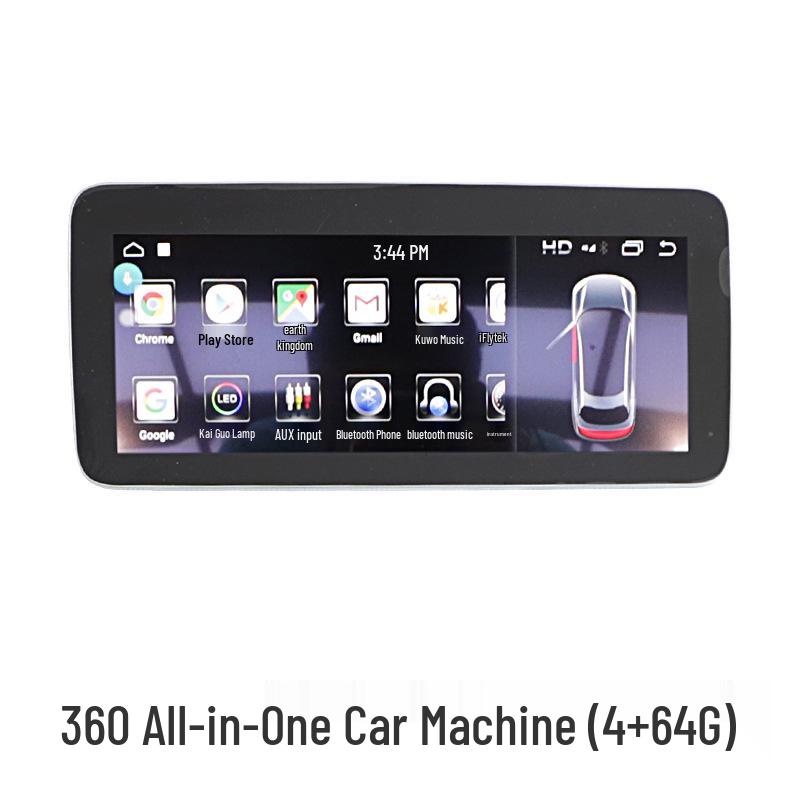 Compatible with Mercedes-Benz V-Class: 4G Android Smart Touchscreen Navigation & 360° Panoramic Recorder