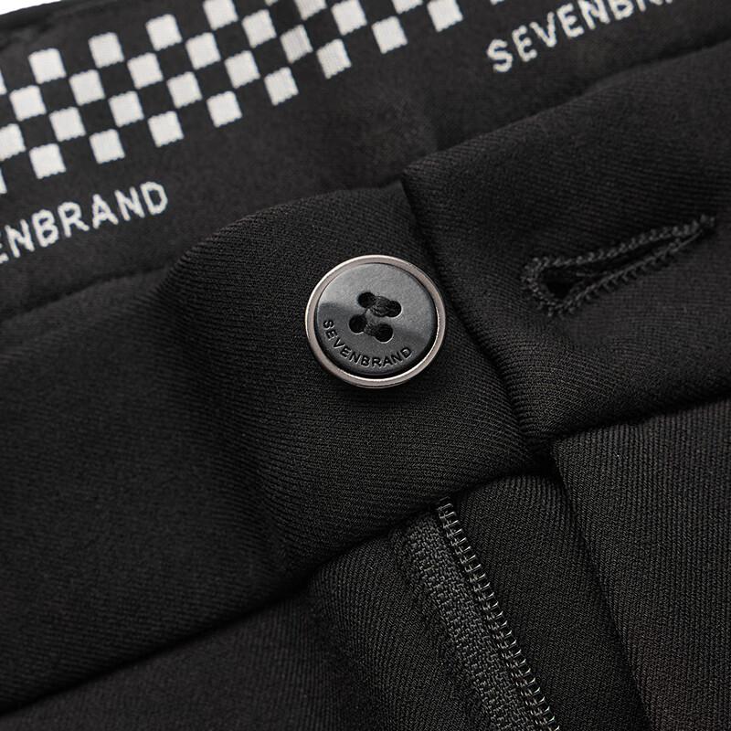 Septwolves Men's Geometric Print Straight Leg Casual Pants