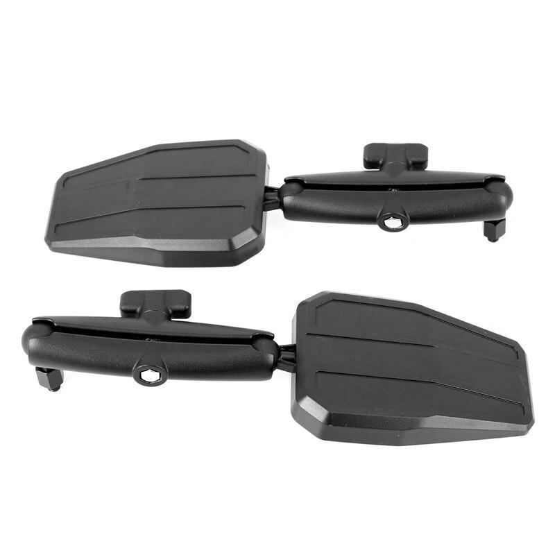 1 Paar Universal-Motorradspiegel, um 360 Grad drehbar, faltbar, Rückspiegel, Seitenspiegel