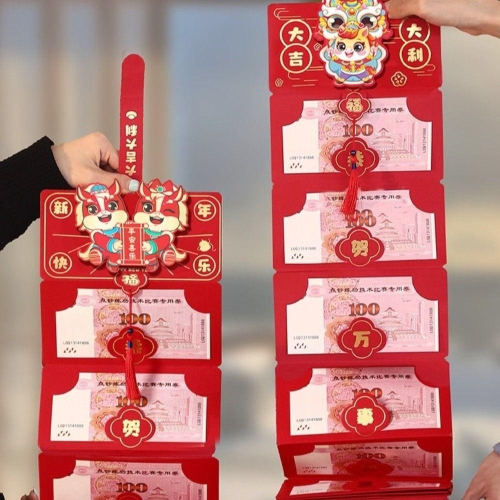 Traditionelles Neujahrsgeldbeutel 2026 Jahr des Pferdes Glücksgeldbeutel Frühlingsfest