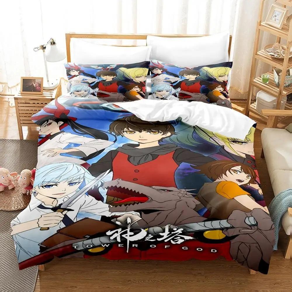 Tower Of God Bedding Set Single Twin Full Queen King Size Bed Set Adult Kid Bedroom Duvet Cover Sets 3d Print Anime