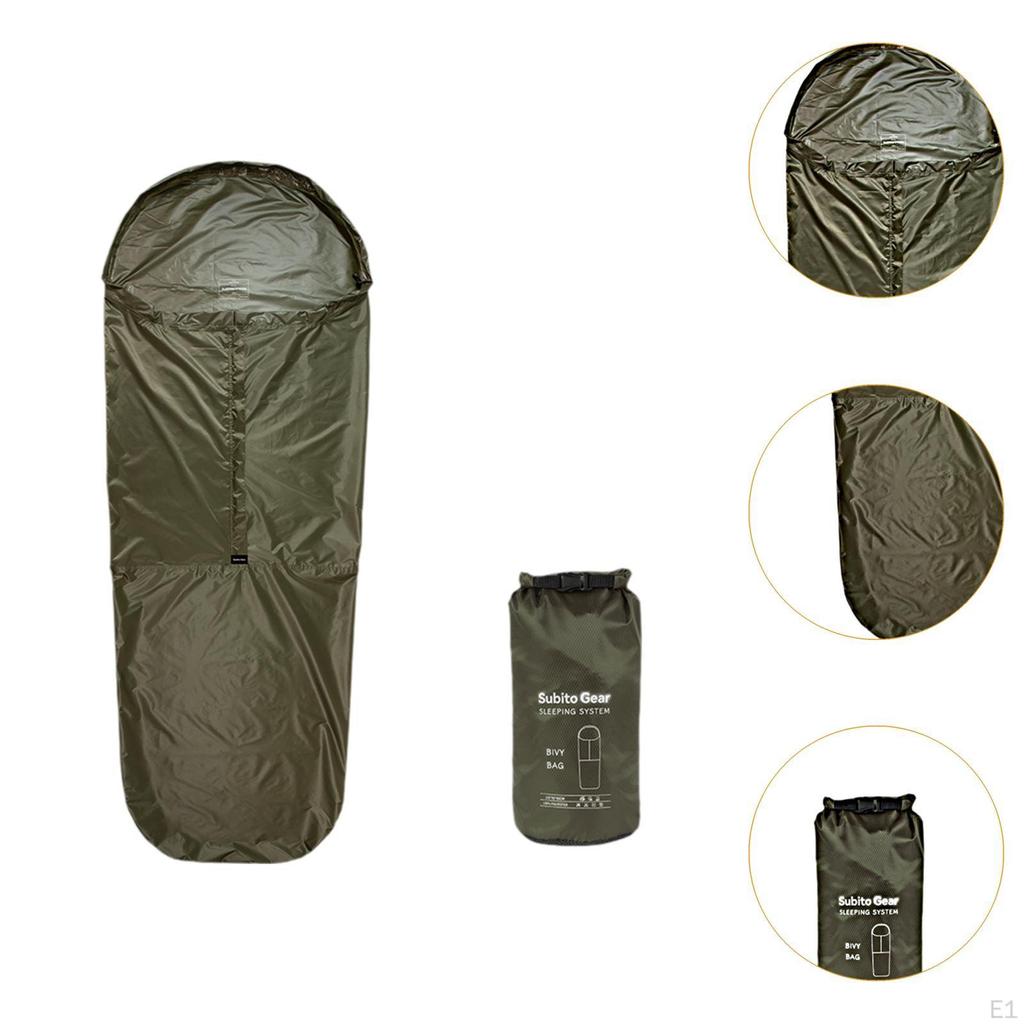 Bivy-påse för vuxna Campingutrustning Sovsäck Resa och Klättring
