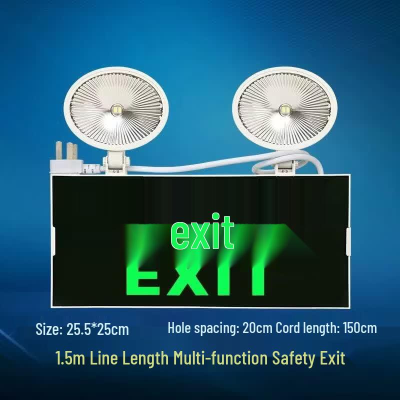 ZISIZ Multi-Function Emergency Exit Sign Light