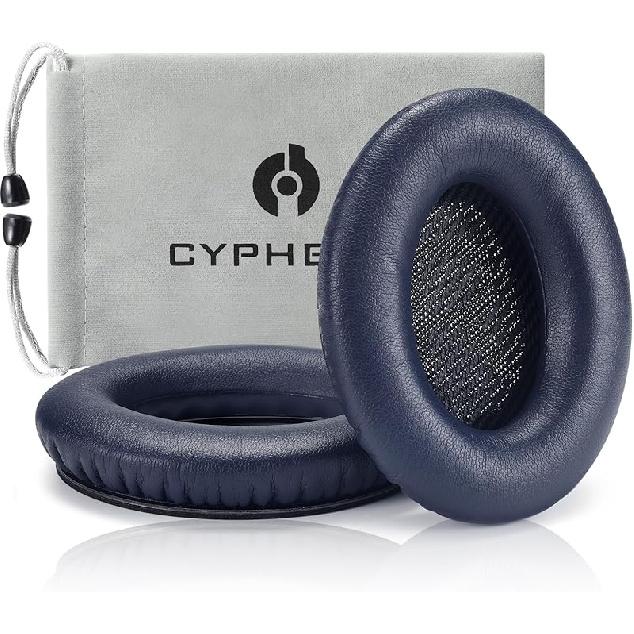 Headphones Replacement Ear Pads Cover,for Bose Quietcomfort QC15 QC25 QC35 35 ii Headsets (Black)