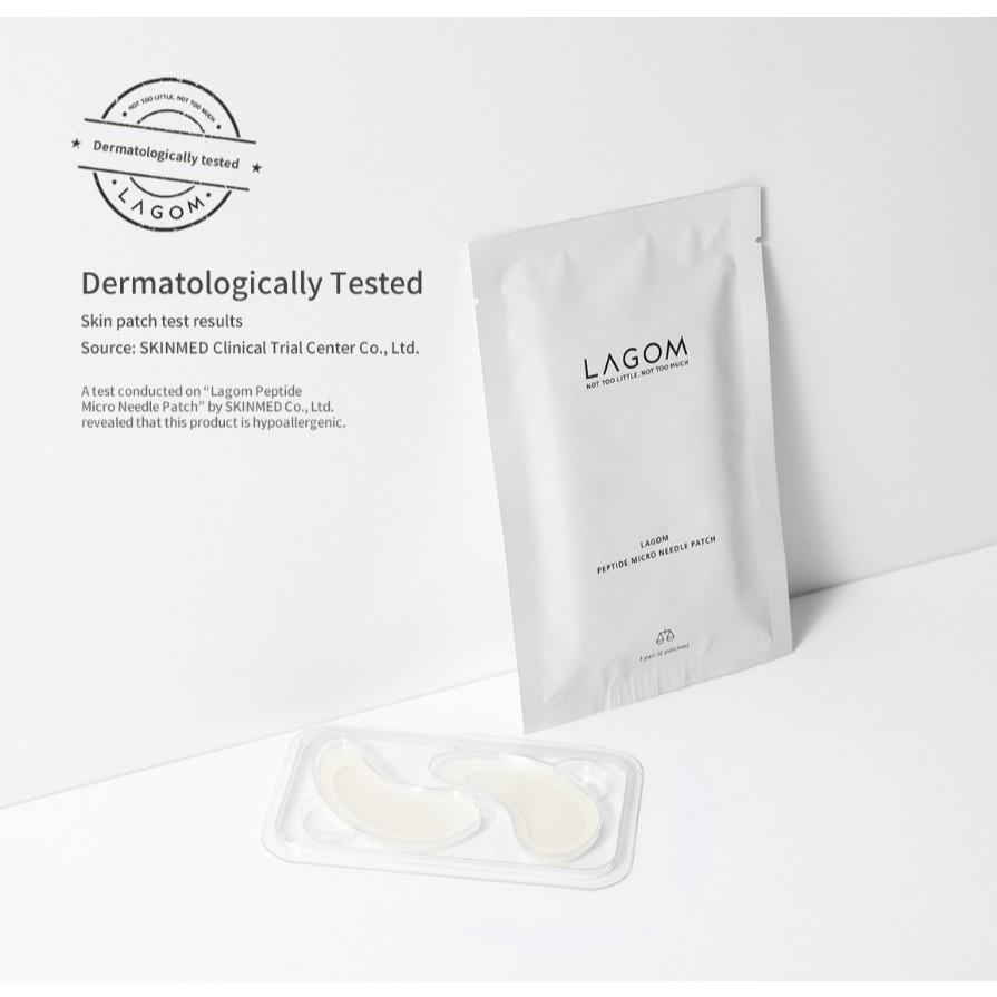 LAGOM Peptide Microneedle Patch 4 pairs(8 patches)