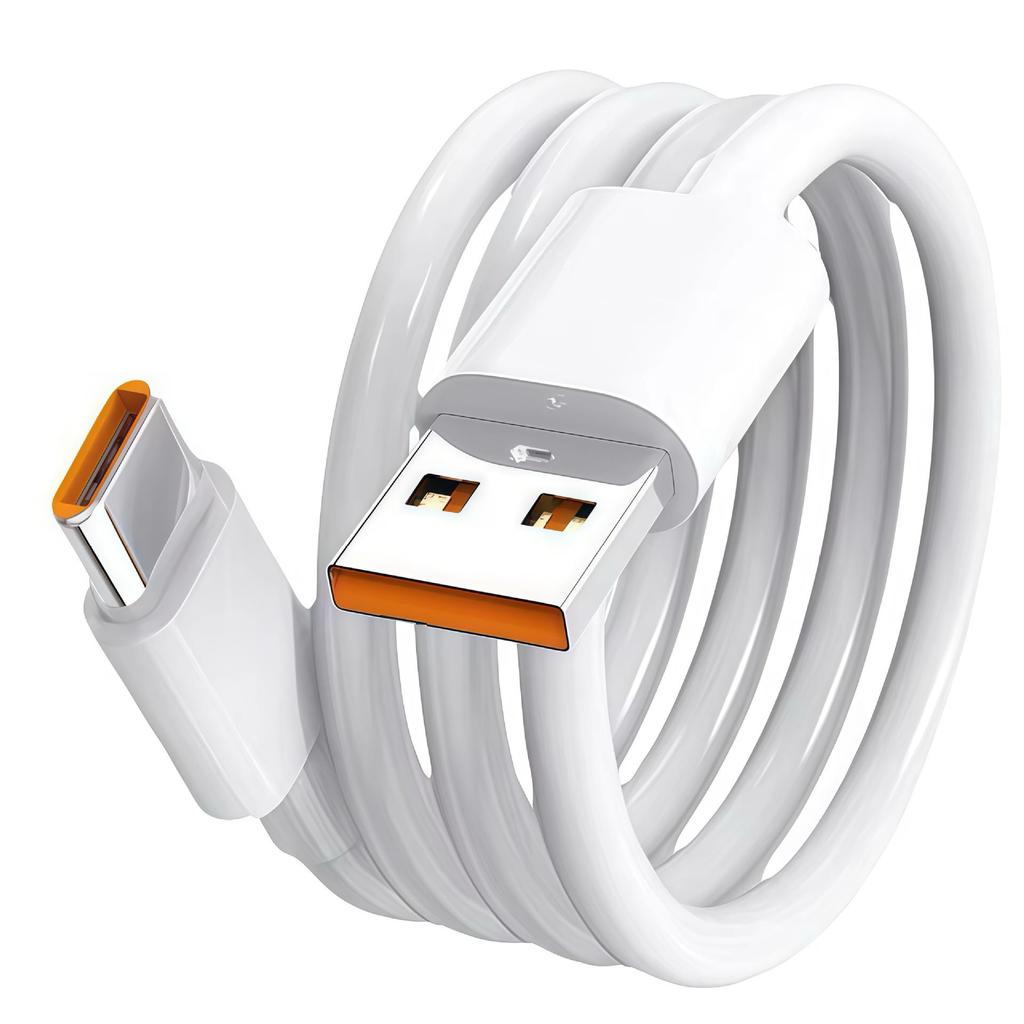 In-Stock 2-Meter Super-Fast Charging Cable for Huawei, OPPO, Xiaomi, Vivo - Type-C Flash Charge Compatible.