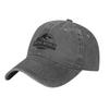 Jurassic Park Dinosaur Rebirth Baseball Cap Retro Distressed Denim  Sun Cap Unisex Outdoor Summer Adjustable Fit Caps Hat