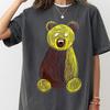Minimalist Hand Drawn Bear T-Shirt and Kids Shirt - Retro Gift for Fans - Comfort Colors Graphic Tee