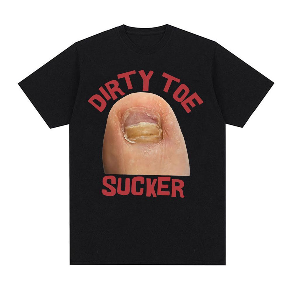 Dirty Toe Suction Cup Dirty and Interesting Emoji Tshir and Wo Fashionable Tshirt Tshirt S