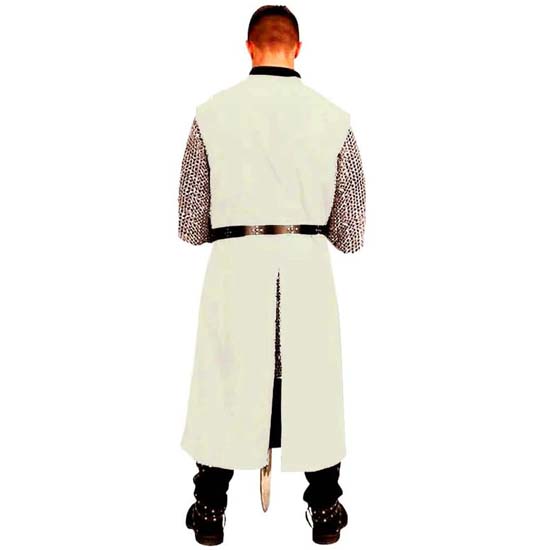 Medieval Halloween Knight Tabard Cosplay Costume Viking Sleeveless Tunic Embroidery LionHeart Warrior Dress Renaissance LARP
