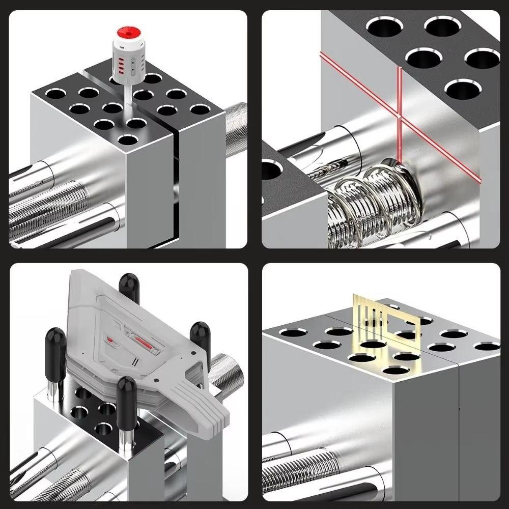 Model Building 2in1 Bench Vise Precision Clamp Mini Vise DIY Mini Table Vise  DIY Accessary