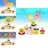 Adorable Sponge Friends Collectible Figures Starfish Pvc Toys For Anime Enthusiasts