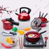 Conjunto de Brinquedos de Cozinha Utensílios de Cozinha Simulação Educacional Infantil Brincadeira de Faz de Conta Para Crianças Menina Cozinhar Bebê Cortando Frutas Cozinhando