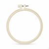 BambooLook Plastic Embroidery Hoop for DIY Craft and Cross Stitch 12.5 cm