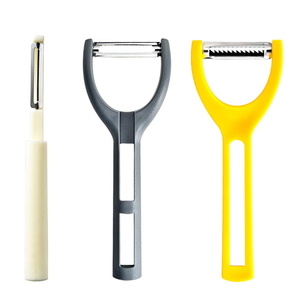 3-in-1 Non-slip Vegetable Peeler Easy Storage And Wash Lightweight For Household Kitchen Use