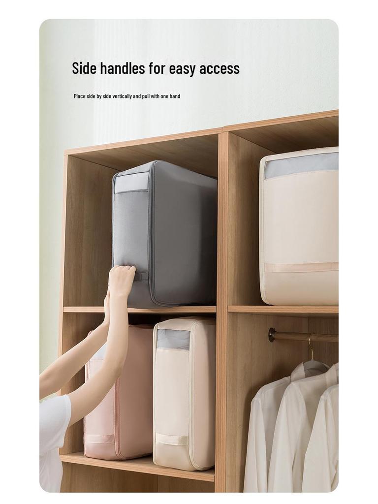 Seasonal Quilt & Clothing Compression Storage Bag