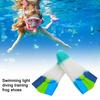 Plavecké ploutve s úložným vakem Super měkká Flexibilní Vysoce elastická silikonová Tréninková pomůcka na plavání Swim Flippers pro děti