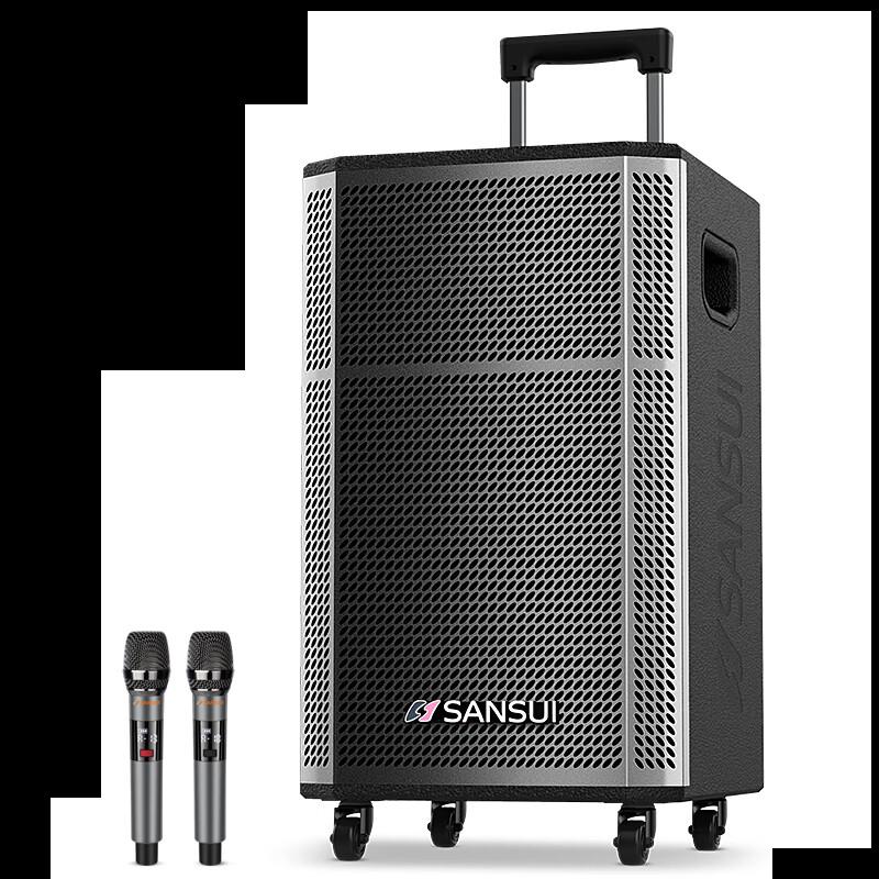 Sansui SG3-12 Outdoor Karaoke Portable Trolley Bluetooth Speaker