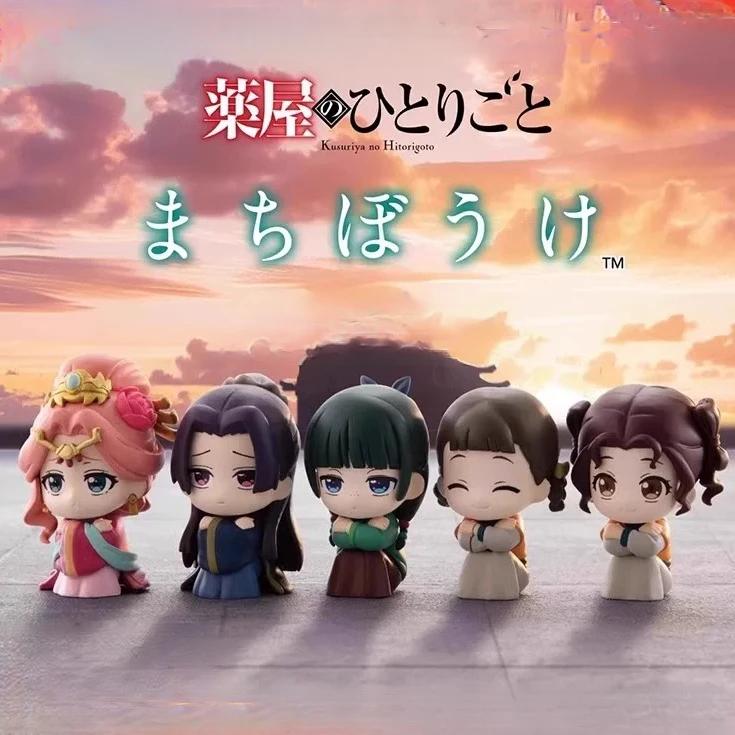 Genuine Gacha Scale Model The Apothecary Diaries Wait Quietly Zicui Xiaolan Yuye Fei Figurine Action Figure Toys Poseable Articulated Detailed Movable