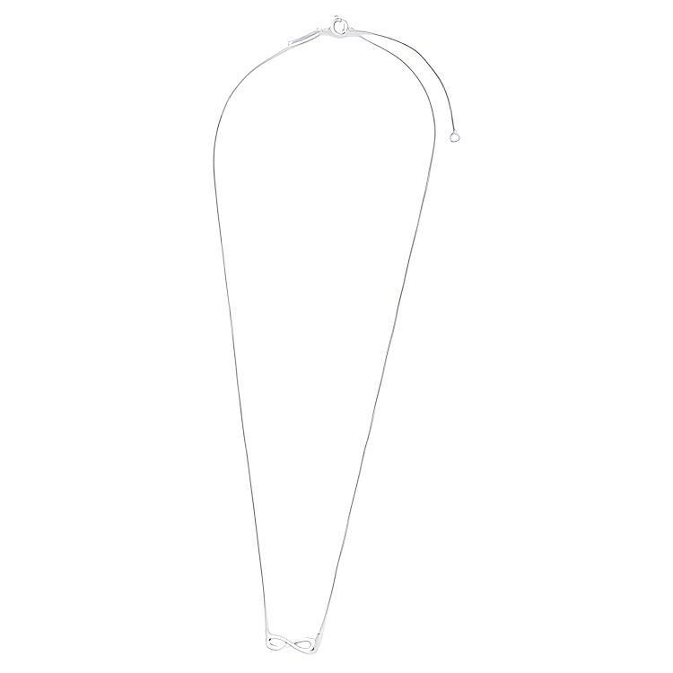 TIFFANY & CO . Infinity Serie 925 Sterling Silber Halsketten Damen Silber 37725951
