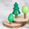 Forest Cake Decoration Paired with Small Tree Plastic Doll Decoration Ornament 4pc Versatile Forest Cake Birthday Decoration