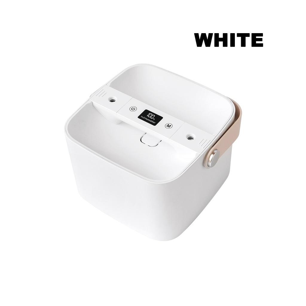 2.5L Double Nozzle Air Humidifier Rechargeable Portable Mist Maker Fogger 3.7V With LCD Display Essential Oil Aroma Diffuser Ultrasonic Humidifiers
