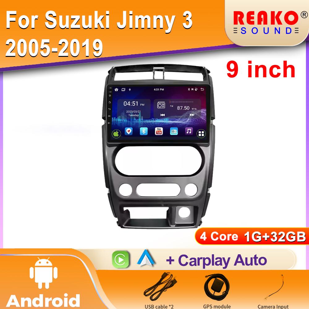 

Android Car для Suzuki Jimny 3 2005-2019 Carplay Авто Радио Стерео Мультимедийный Плеер GPS Навигация 5G IPS DSP WIFI 2DIN DVD 4 core 1GB+32GB carplay