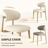 Dining Chairs Metal Frame Vanity Chair Living Room Chairs Office Single Chair Home Kitchen Chair Chaises Chair Furniture