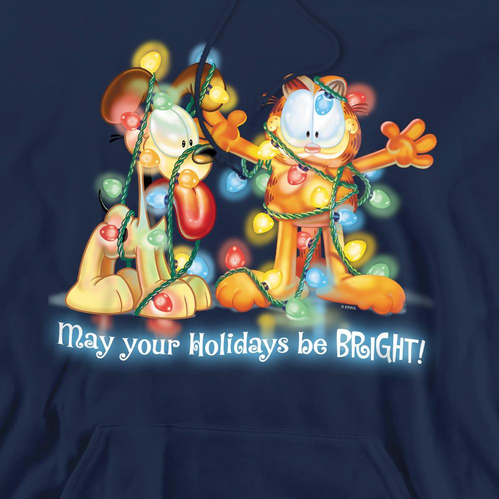 Garfield Mens Bright Holidays Hoodie