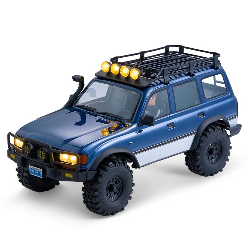 1/10 FCX10 FCX18 LC80 PRO Land Cruiser Brushless RC Crawler 4WD Brushless Toyota LC80 Simulation Crossing Climbing Car Model