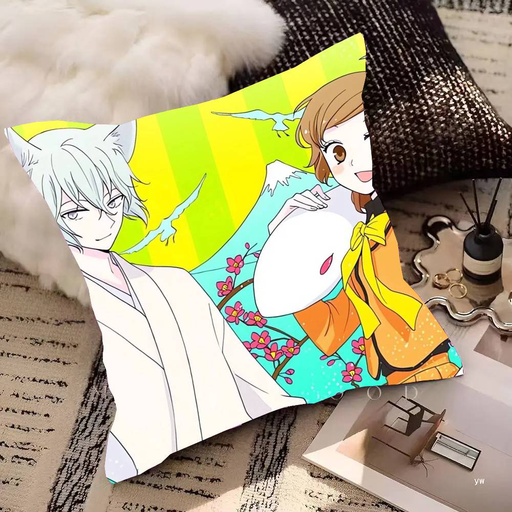 Kamisama Love Anime Pillow Case Fashion Square Pillowcase Bedroom Sofa Room Ins Decoration Leisure
